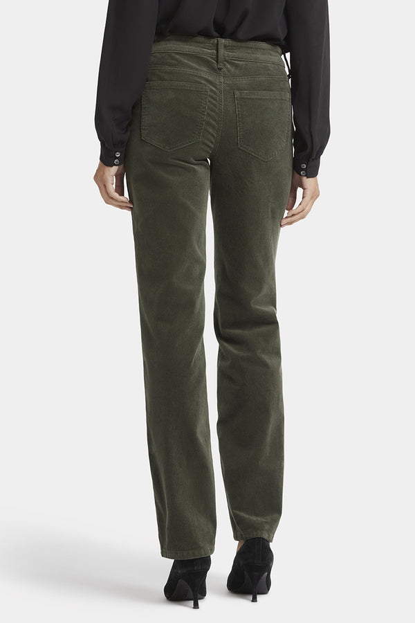 Marilyn Straight Corduroy Pants | Vine Leaf | Pants | NYDJ