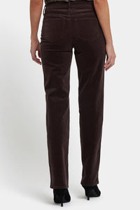 Marilyn Straight Corduroy Pants | Bitter Chocolate | Pants | NYDJ