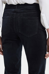 Marilyn Straight Corduroy Pants | Black | Pants | NYDJ