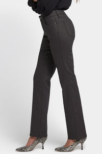 Coated Marilyn Straight Jeans | Vintage Barnwood Coated | Pants | NYDJ
