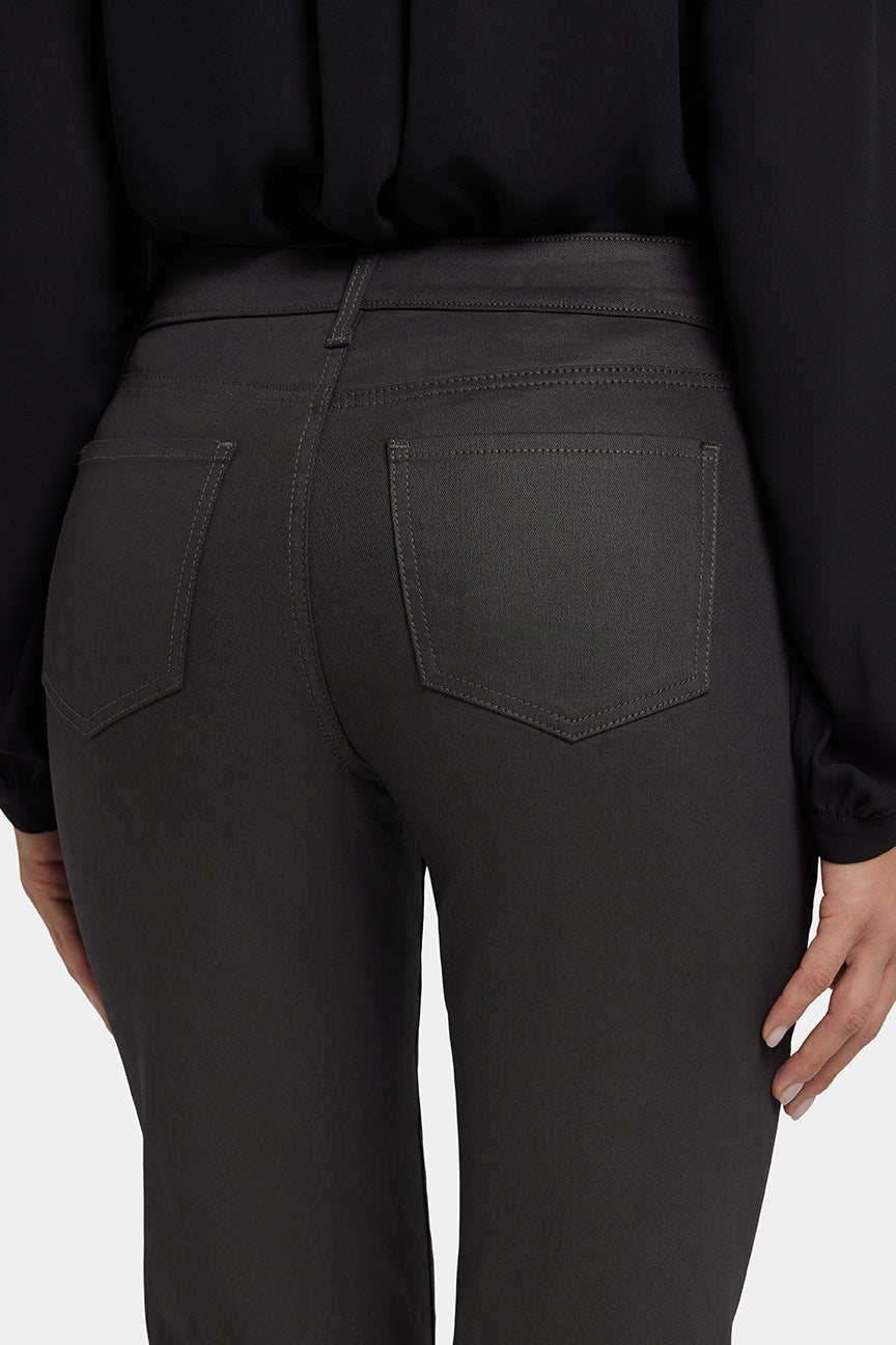 Coated Marilyn Straight Jeans | Vintage Barnwood Coated | Pants | NYDJ