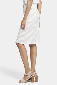 High Waist Skirt | Beach Cruise Stripe | Skirt | NYDJ