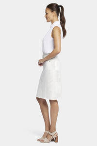 High Waist Skirt | Beach Cruise Stripe | Skirt | NYDJ