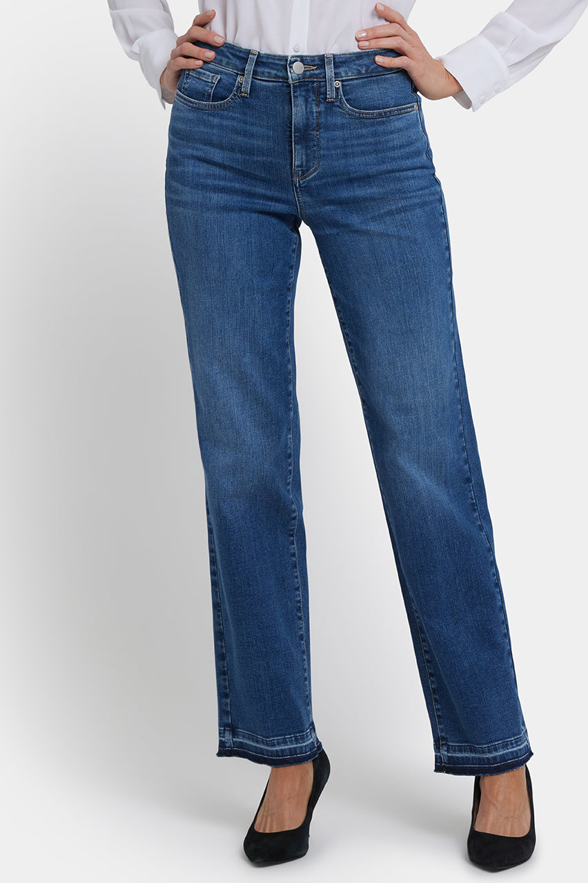 Bailey Relaxed Straight Jeans | Opera Blue | Denim | NYDJ