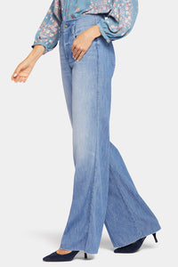 Teresa Wide Leg Jeans Medium Blue High Rise Premium Denim | Everly | Pants | NYDJ