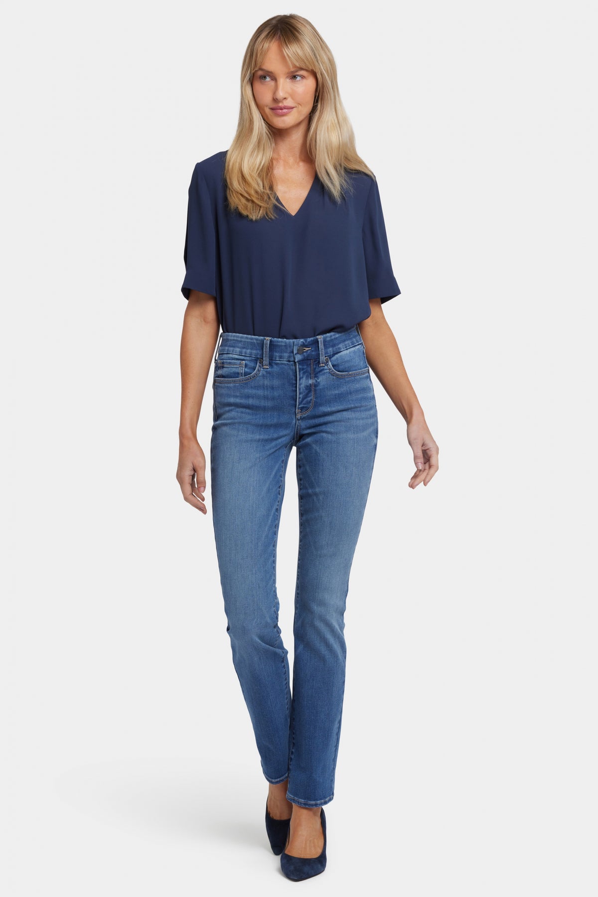Waist-Match™ Marilyn Straight Jeans | Picasso Lake | Pants | NYDJ