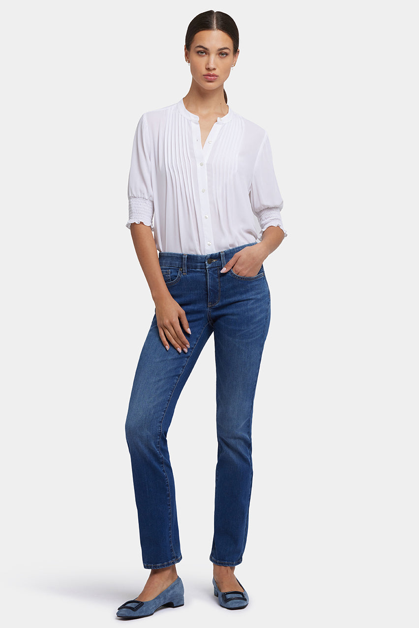 Waist-Match™ Marilyn Straight Jeans | Dark Loire | Pants | NYDJ