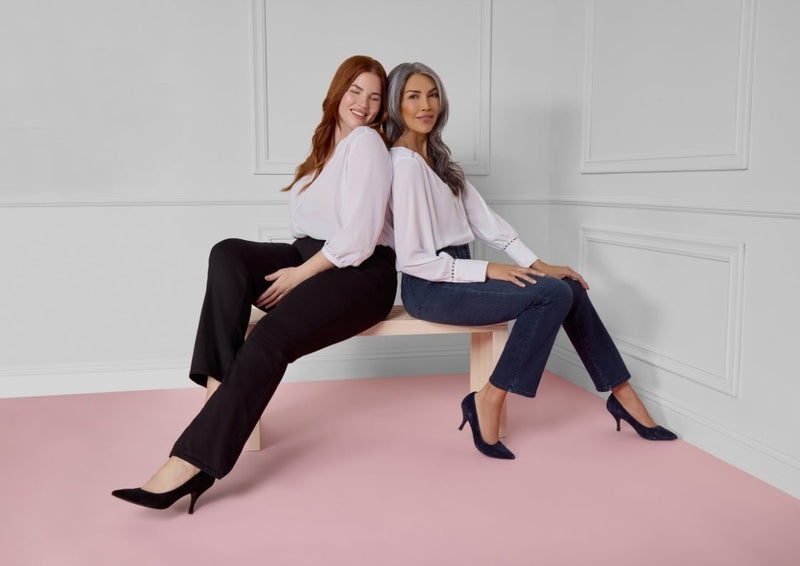 Jeans with Elastic Waistband: NYDJ's Waist-Match™ - NYDJ