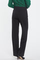 Relaxed Leg Pull-On Trouser Black Ponte Knit | Black | Pants | NYDJ