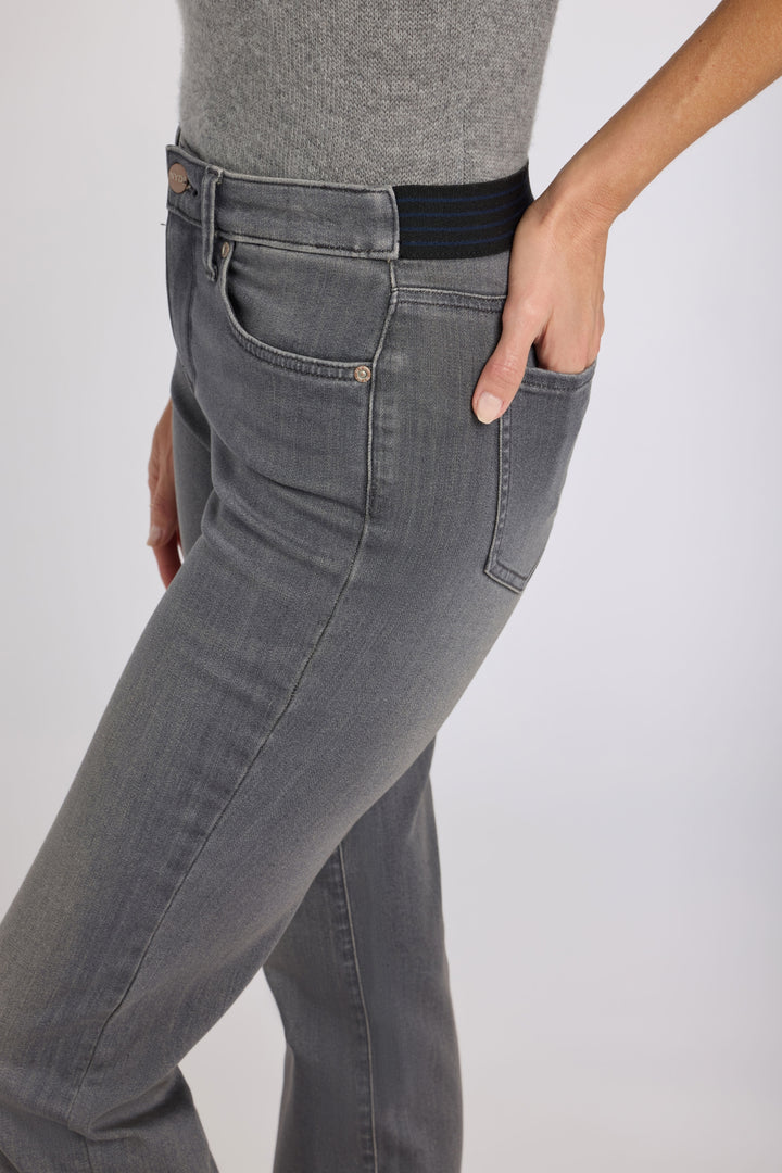 No Gapper™ Marilyn Straight Jeans in Sure Stretch® Denim | Dusty Ash
