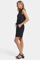 Relaxed Short Black Stretch Linen | Black | Shorts | NYDJ