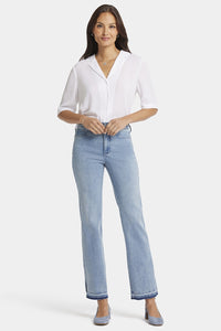 Marilyn Straight Jeans Light Blue Premium Denim | Big Skies | Denim | NYDJ