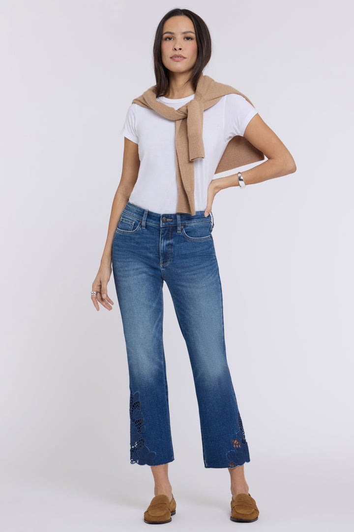 Marilyn Straight 7/8 Jeans | Anthurium