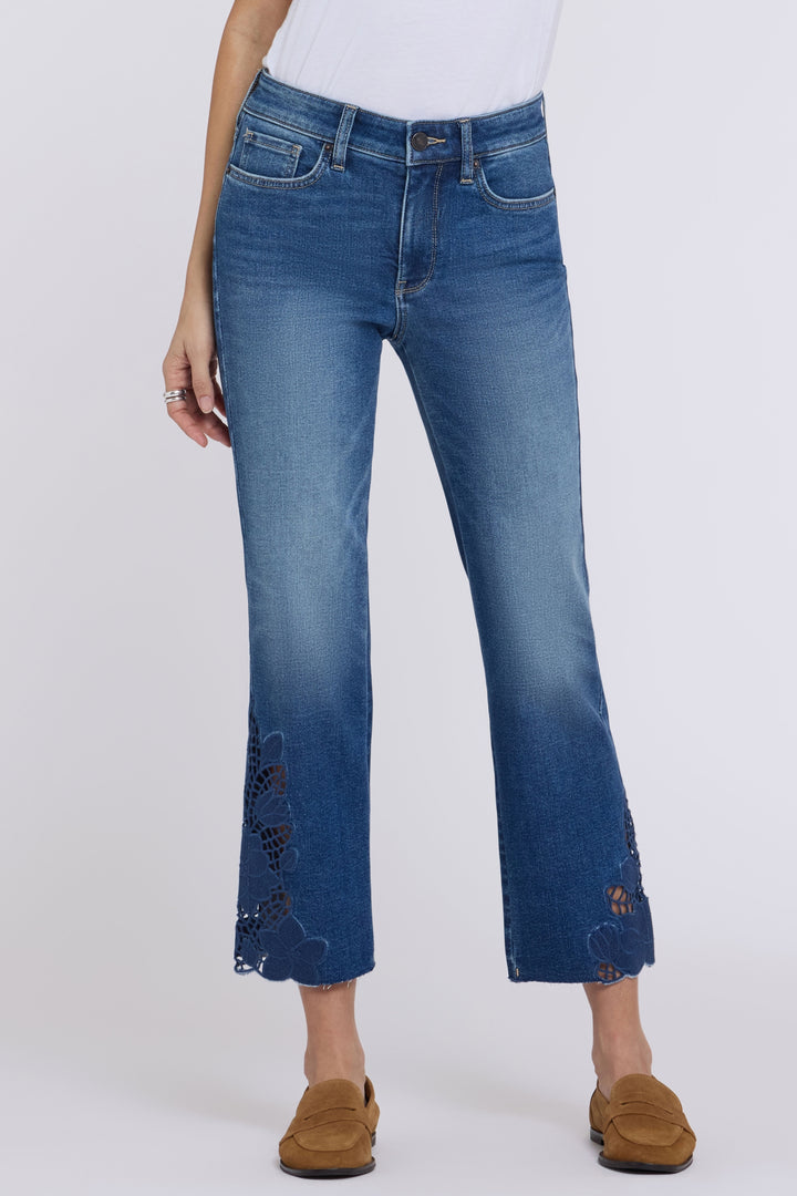 Marilyn Straight 7/8 Jeans | Anthurium