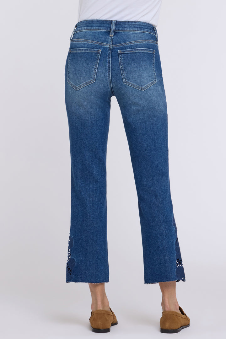 Marilyn Straight 7/8 Jeans | Anthurium