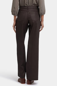 Teresa Wide Leg | Peppercorn Coated | Denim | NYDJ
