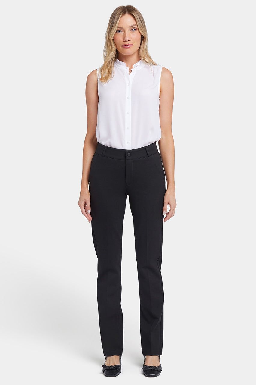 Classic Trouser Pants Sculpt-Her™ Collection | Black | Pants | NYDJ