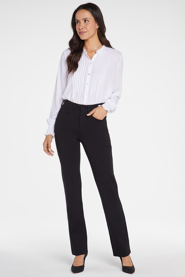 Marilyn Straight Sculpt-Her™ Pants | Black
