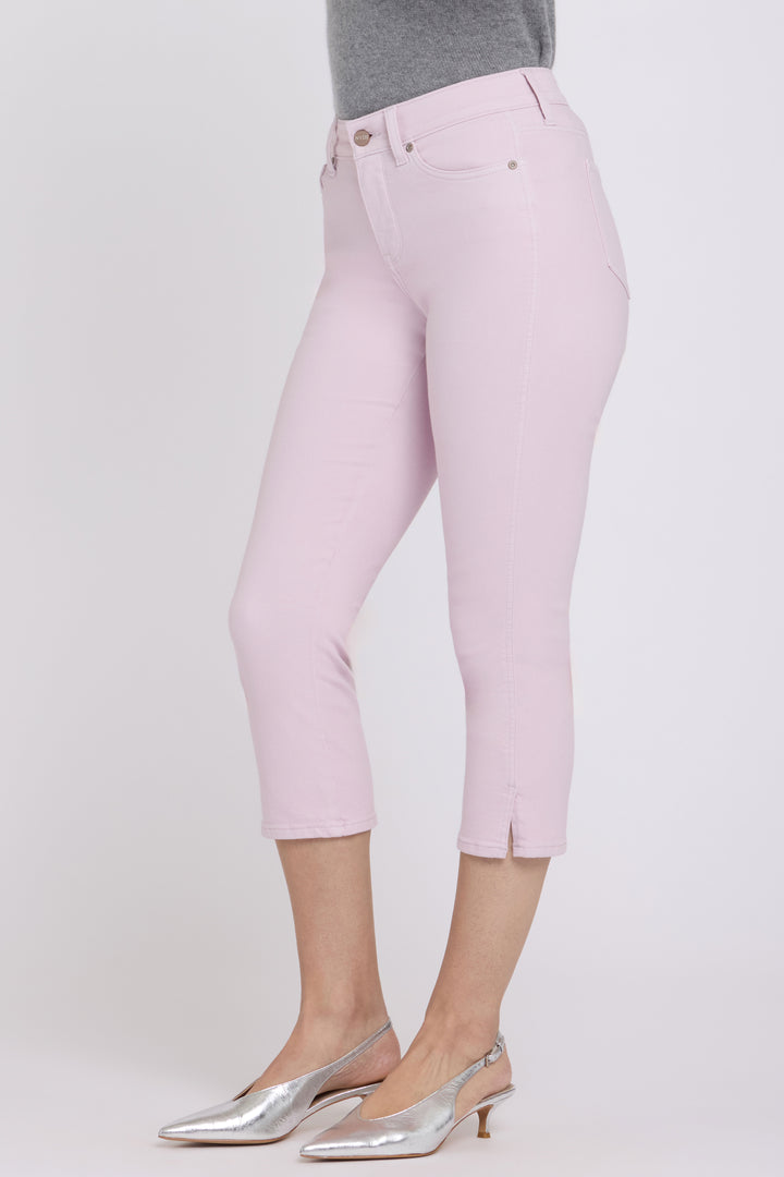 Chloe Capri Jeans In Cool Embrace® Denim | Light Lilac