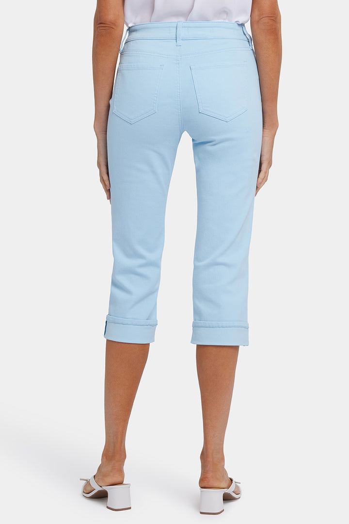 Marilyn Straight Crop Jeans In Cool Embrace® Denim | Aquatic