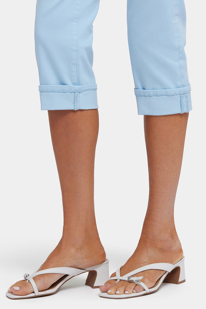 Marilyn Straight Crop Jeans In Cool Embrace® Denim | Aquatic