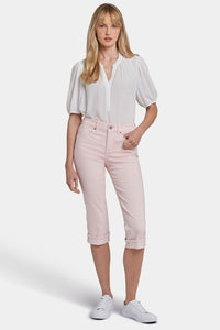 Marilyn Straight Crop Jeans In Cool Embrace® Denim | Crystal Pink | Pants | NYDJ