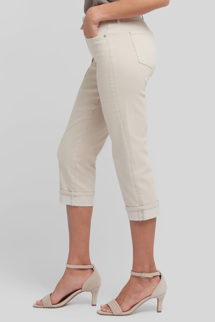 Marilyn Straight Crop Jeans In Cool Embrace® Denim | Feather