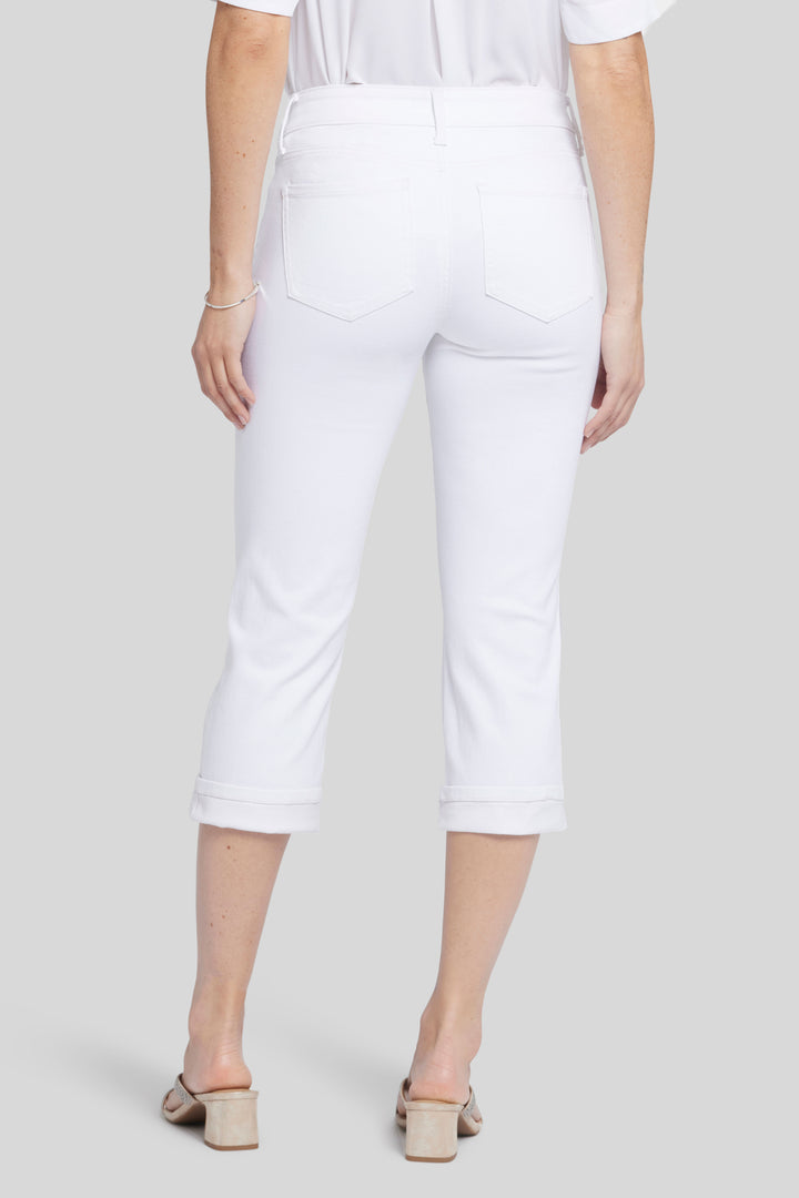 Marilyn Straight Crop Jeans In Cool Embrace® Denim | Optic White
