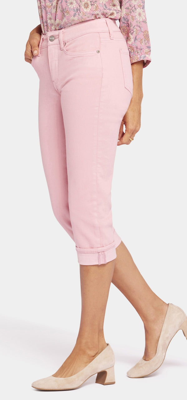 Marilyn Crop Cuff Jeans Pink Cool Embrace® Denim | Aphrodite | Pants | NYDJ