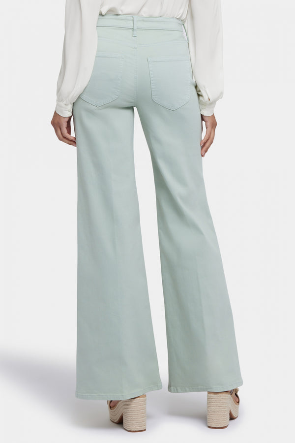 Mia Palazzo Jeans In Petite With High Rise | Tomatillo | Pants | NYDJ