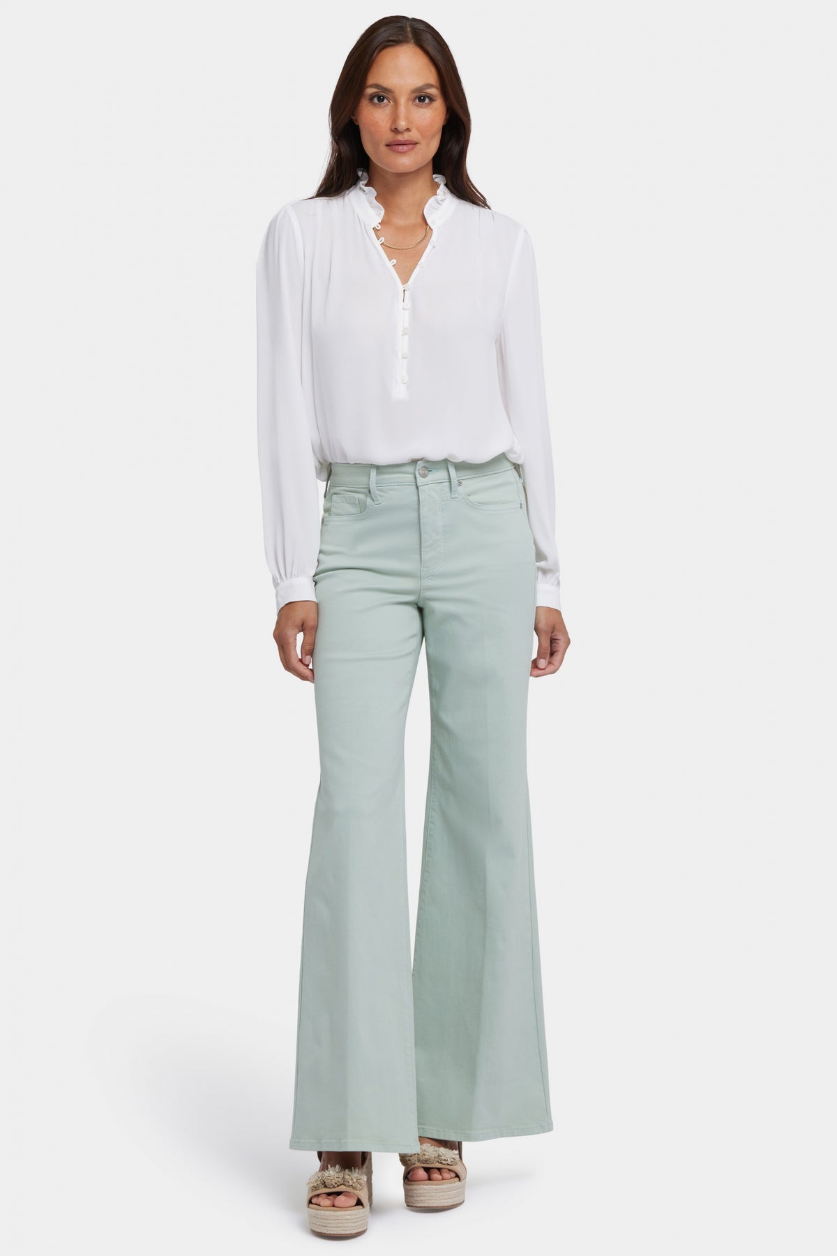 Mia Palazzo Jeans In Petite With High Rise | Tomatillo | Pants | NYDJ