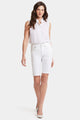 Briella Short White Coloured Denim | Optic White | Shorts | NYDJ