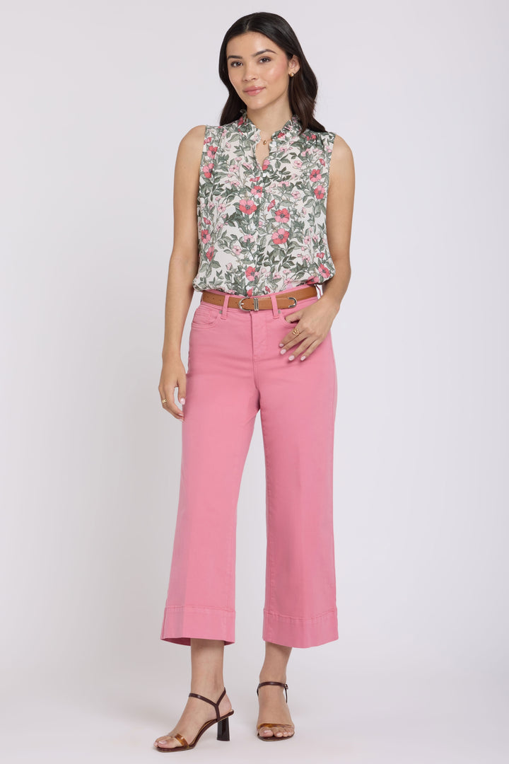 Teresa Wide Leg Ankle Jeans | Desert Rose | Pants | NYDJ