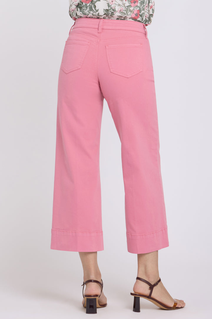 Teresa Wide Leg Ankle Jeans | Desert Rose | Pants | NYDJ