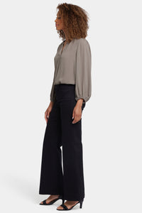 Teresa Wide Leg Jeans | Black | Pants | NYDJ