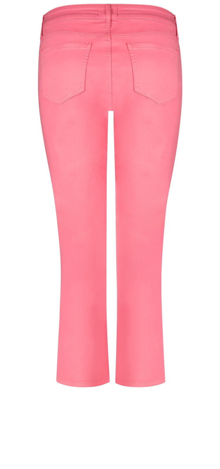 Marilyn Straight Ankle Jeans Pink Coloured Denim | Pink Punch | Denim | NYDJ