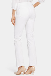 Marilyn Straight Jeans | Optic White | Pants | NYDJ