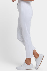 Sheri Slim Ankle Jeans | Optic White | Pants | NYDJ