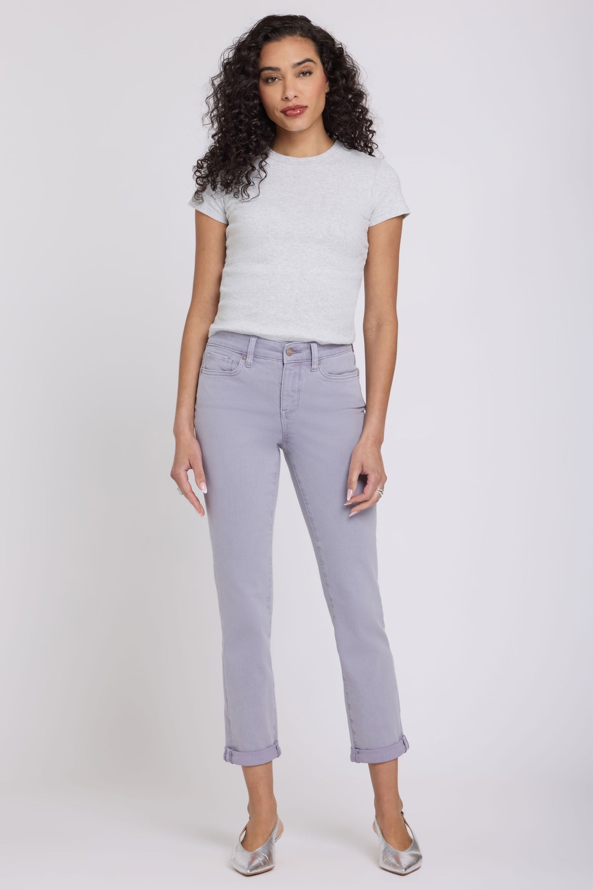 Sheri Slim Straight Ankle Jeans | Vintage La Vender | Pants | NYDJ