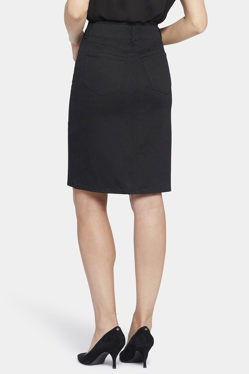 High Waist Skirt | Black | Skirt | NYDJ