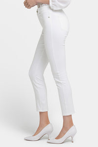 Alina Ankle Jeans White Premium Denim | Optic White | Non Denim | NYDJ