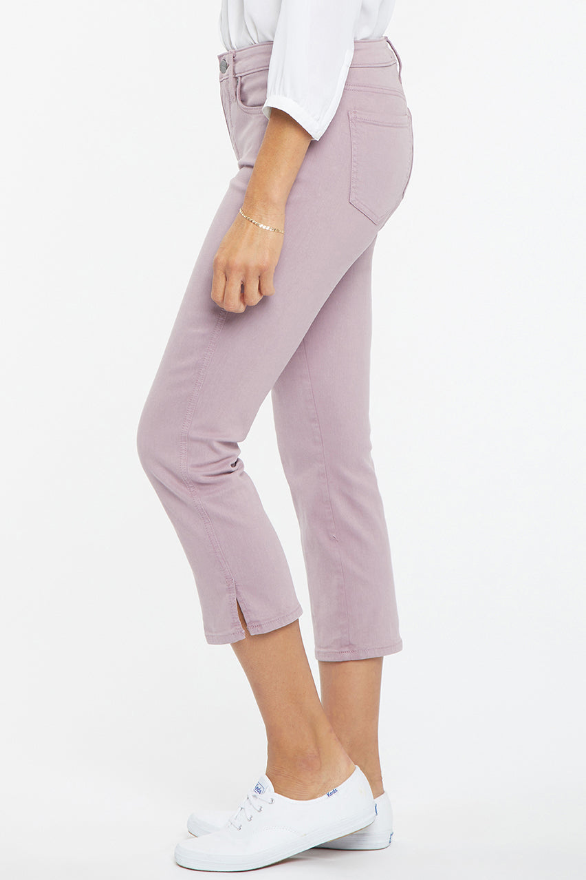 Chloe Capri Jeans Lilac Premium Denim | Taro | Denim | NYDJ