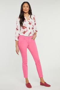 Alina Skinny Jeans Pink Premium Denim | Pink Peony | Non Denim | NYDJ
