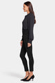 Basic Legging Trouser Black Stretch Faux Suede | Black | Legging | NYDJ