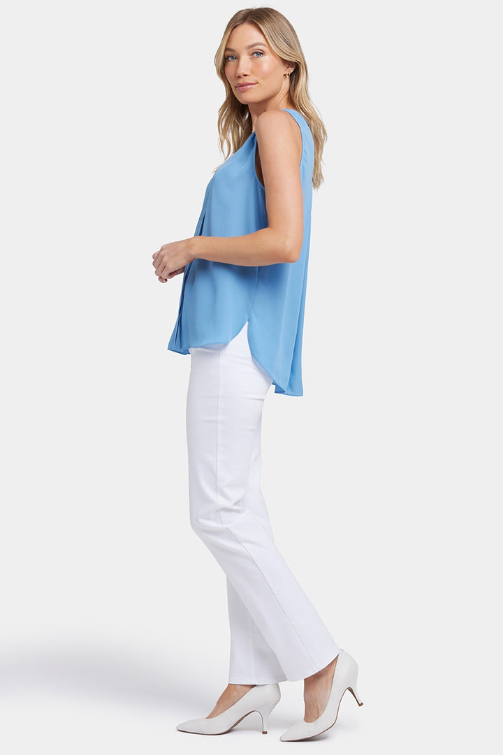 Mouwloze Pintuck Blouse | Pacific Coast