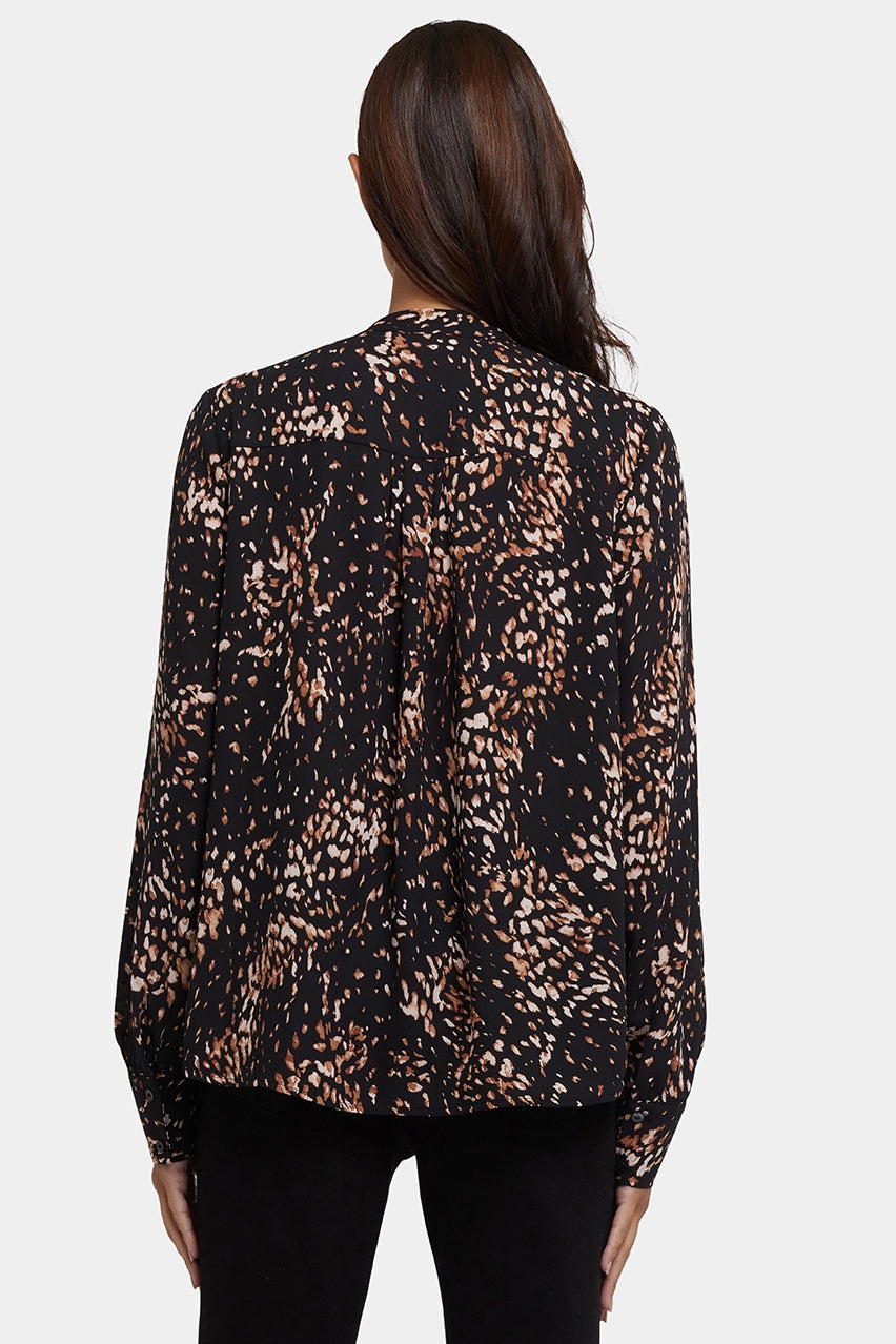Tie-Neck Blouse | Le Montclair | Blouse | NYDJ