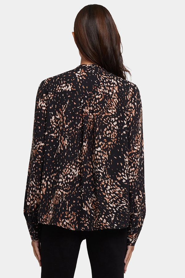 Tie-Neck Blouse | Le Montclair | Blouse | NYDJ