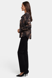 Tie-Neck Blouse | Le Montclair | Blouse | NYDJ