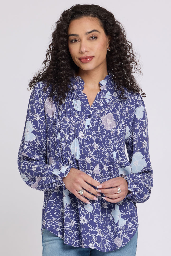 Pleated Front Tunic | Poppy&