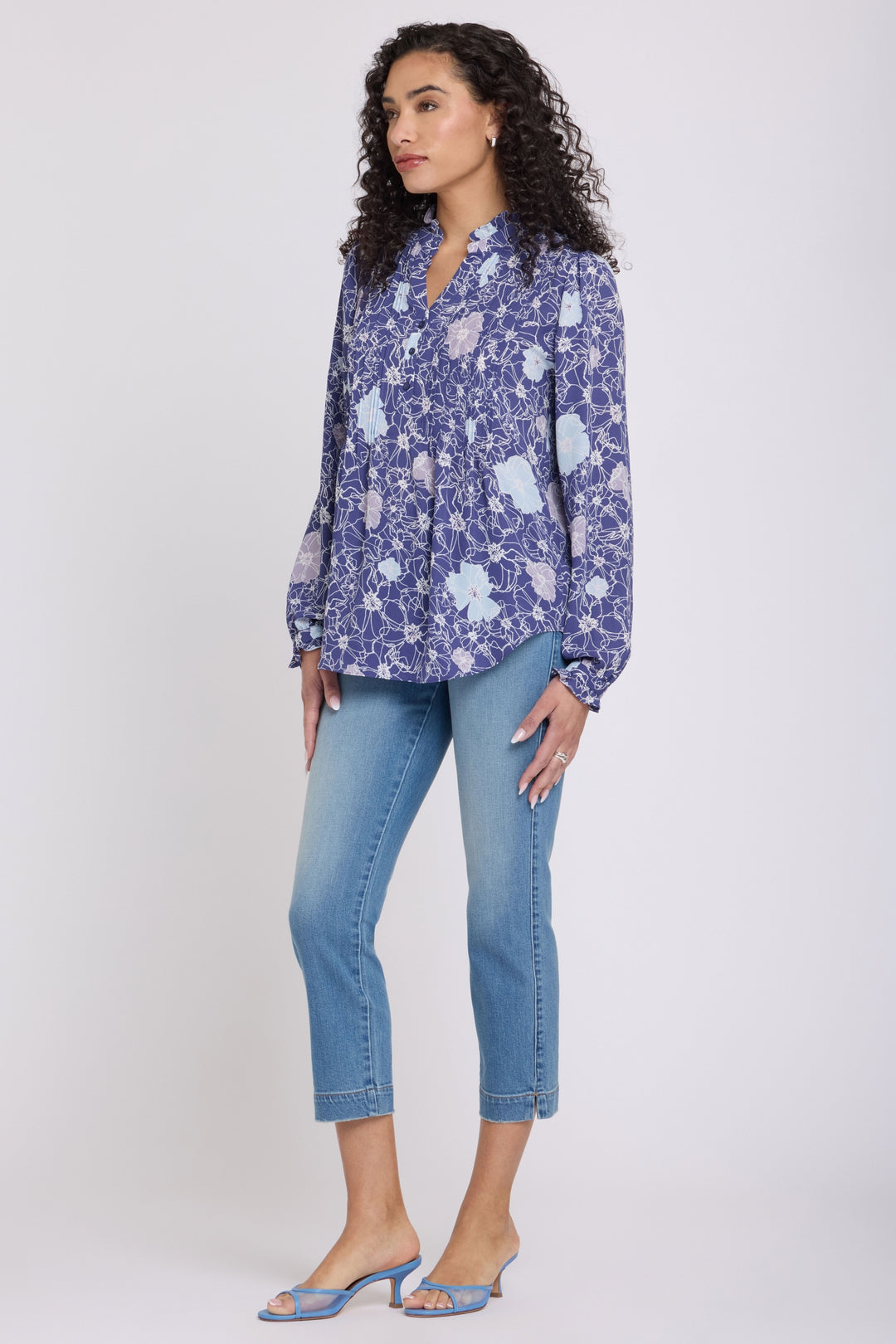 Pleated Front Tunic | Poppy&